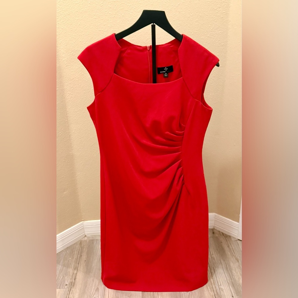 Ronni Nicole Women’s Sleveless Red Dress Size 10 Polyester Spandex